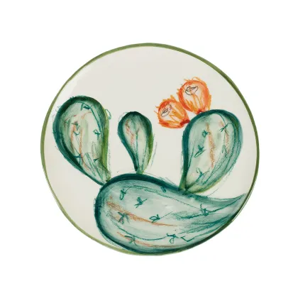 Zdjęcie Ręcznie malowany luksusowy talerz