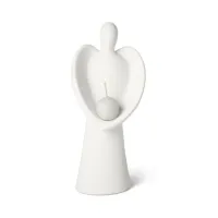 Zdjęcie Elegancka figurka ceramiczna - bożonarodzeniowy anioł