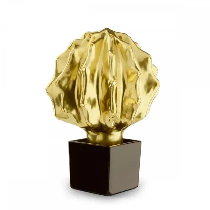Zdjęcie Ceramiczna włoska lampa stołowa H.43xL.30xP.30 cm