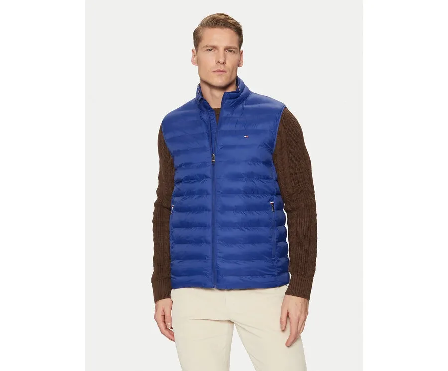 obrazek 1 Tommy Hilfiger Kamizelka MW0MW37677 Niebieski Regular Fit