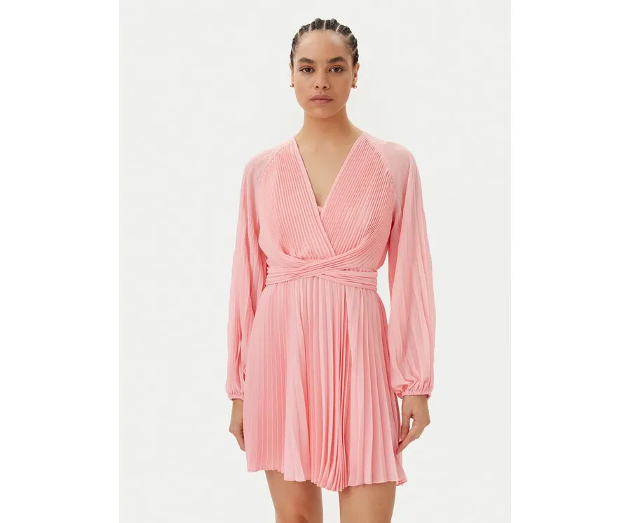 obrazek 1 TWINSET Sukienka koktajlowa 251TP2334 Różowy Loose Fit