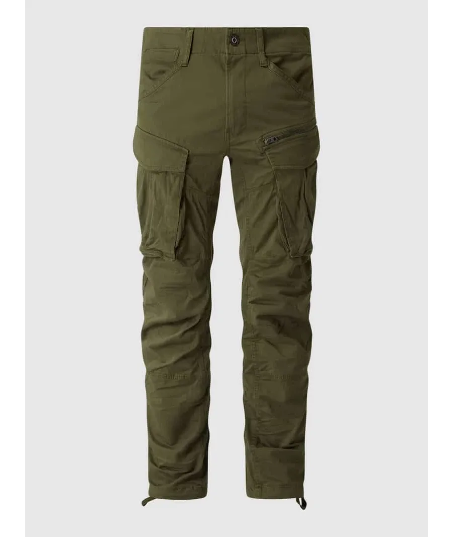 obrazek 1 Spodnie cargo o kroju regular tapered fit z dodatkiem streczu model ‘Rovic’