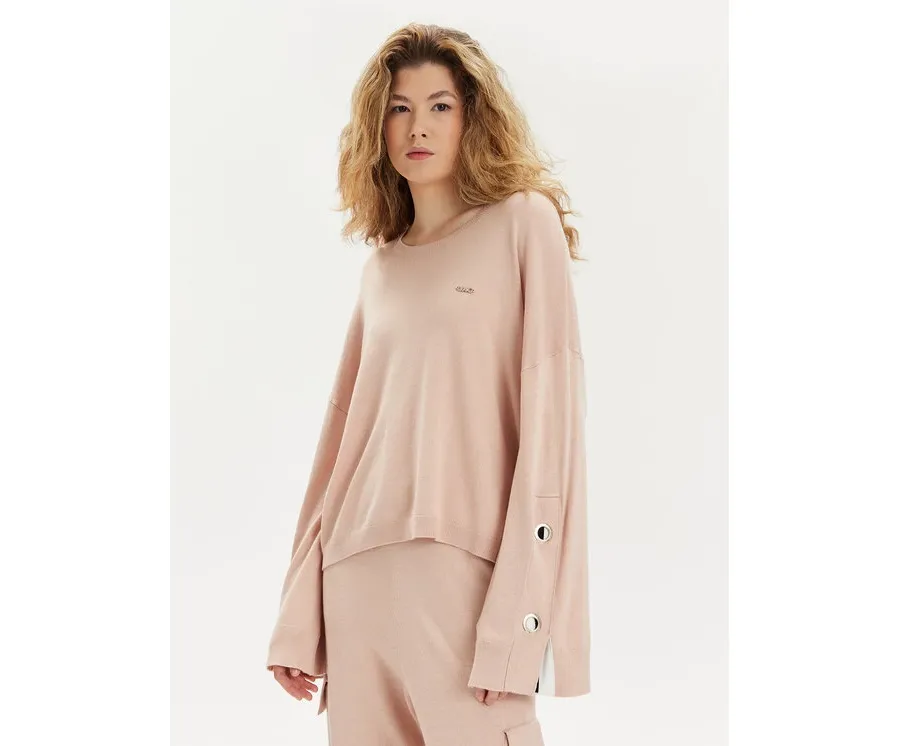 obrazek 1 Liu Jo Sweter TA4046 MS49I Różowy Regular Fit