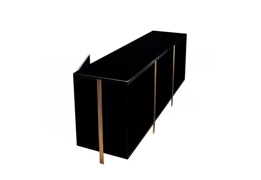 obrazek 3 Elegancka komoda Versaga z lakierowanego drewna