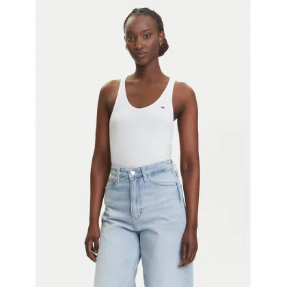 Zdjęcie Tommy Jeans Top DW0DW20917 Biały Regular Fit
