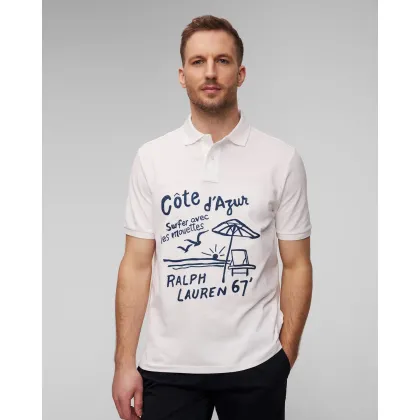 Zdjęcie Białe Polo Męskie Polo Ralph Lauren