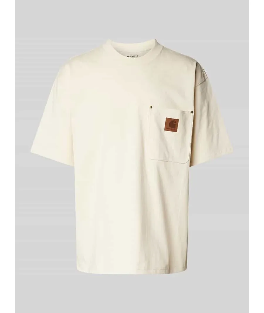 obrazek 1 T-shirt z kieszenią na piersi