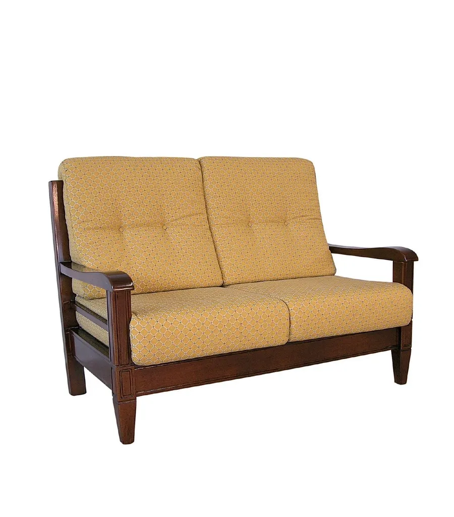 obrazek 1 Stylowa tapicerowana włoska sofa dwuosobowa