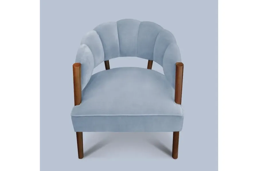 picture 4 Representative chair made of cotton velvet - Ottiu