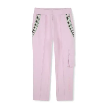 Zdjęcie Karl Lagerfeld Kids Spodnie dresowe Z30451 D Różowy Regular Fit