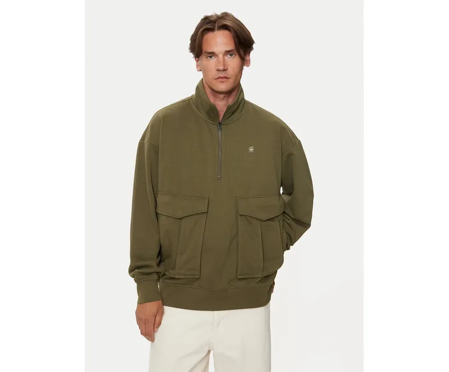 obrazek 1 G-Star Raw Bluza Rovic D25096 D566 B230 Zielony Loose Fit