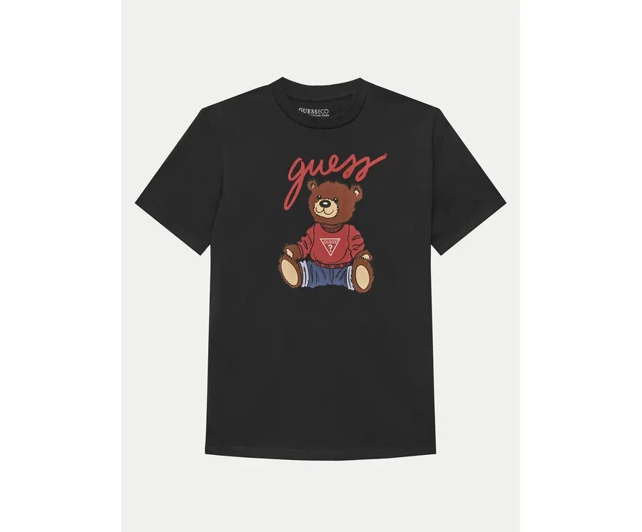 obrazek 1 Guess T-Shirt H4BJ06 I3Z14 Czarny Regular Fit