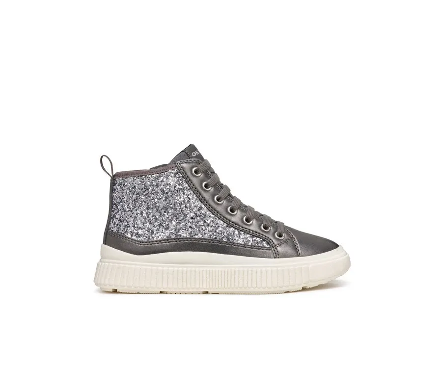 obrazek 1 Geox Sneakersy J Laquinny Girl J46M3D 0EWNF C1009 S Srebrny