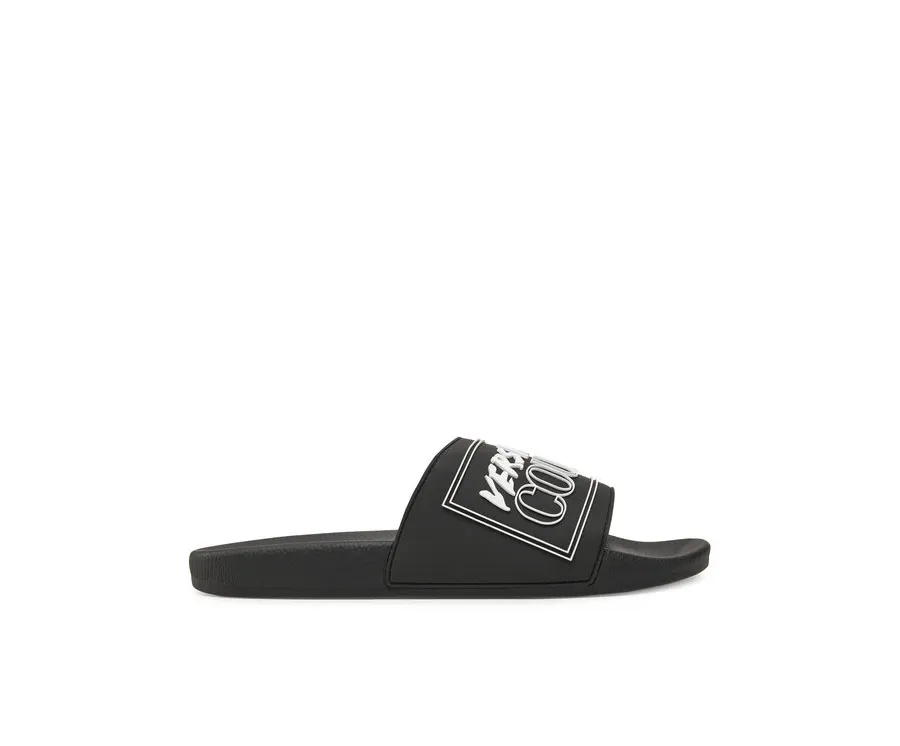 obrazek 1 Versace Jeans Couture Klapki 78YA3SQ3 Czarny