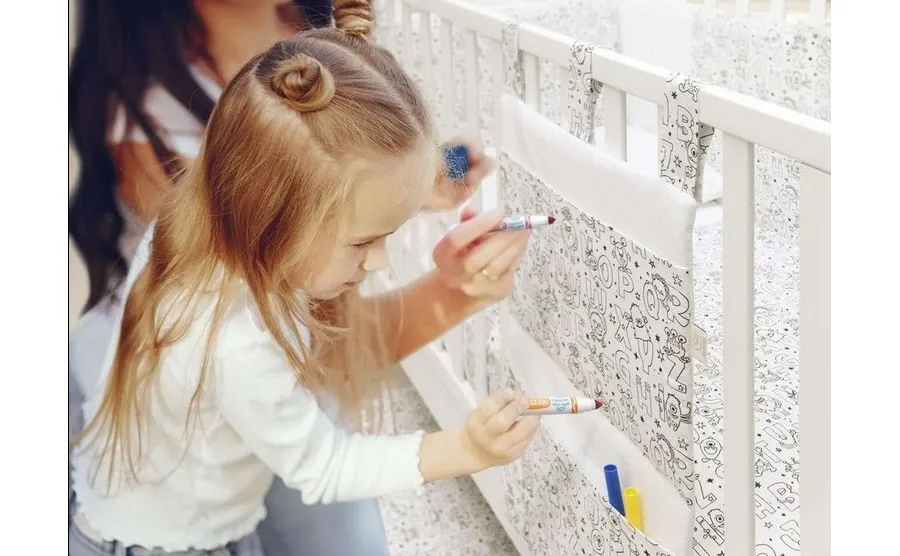obrazek 2 Wyjątkowe łóżeczko niemowlęce z wyposażeniem - Italbaby