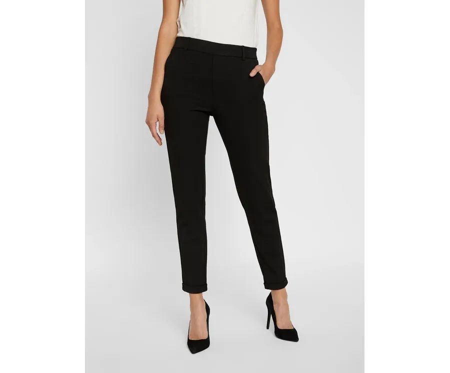 obrazek 1 Vero Moda Chinosy Maya 10225280 Czarny Regular Fit