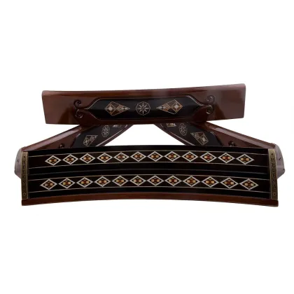 Zdjęcie Elegancki drewniany komplet z mozaiką do zabawy w remika - Helena Woodart