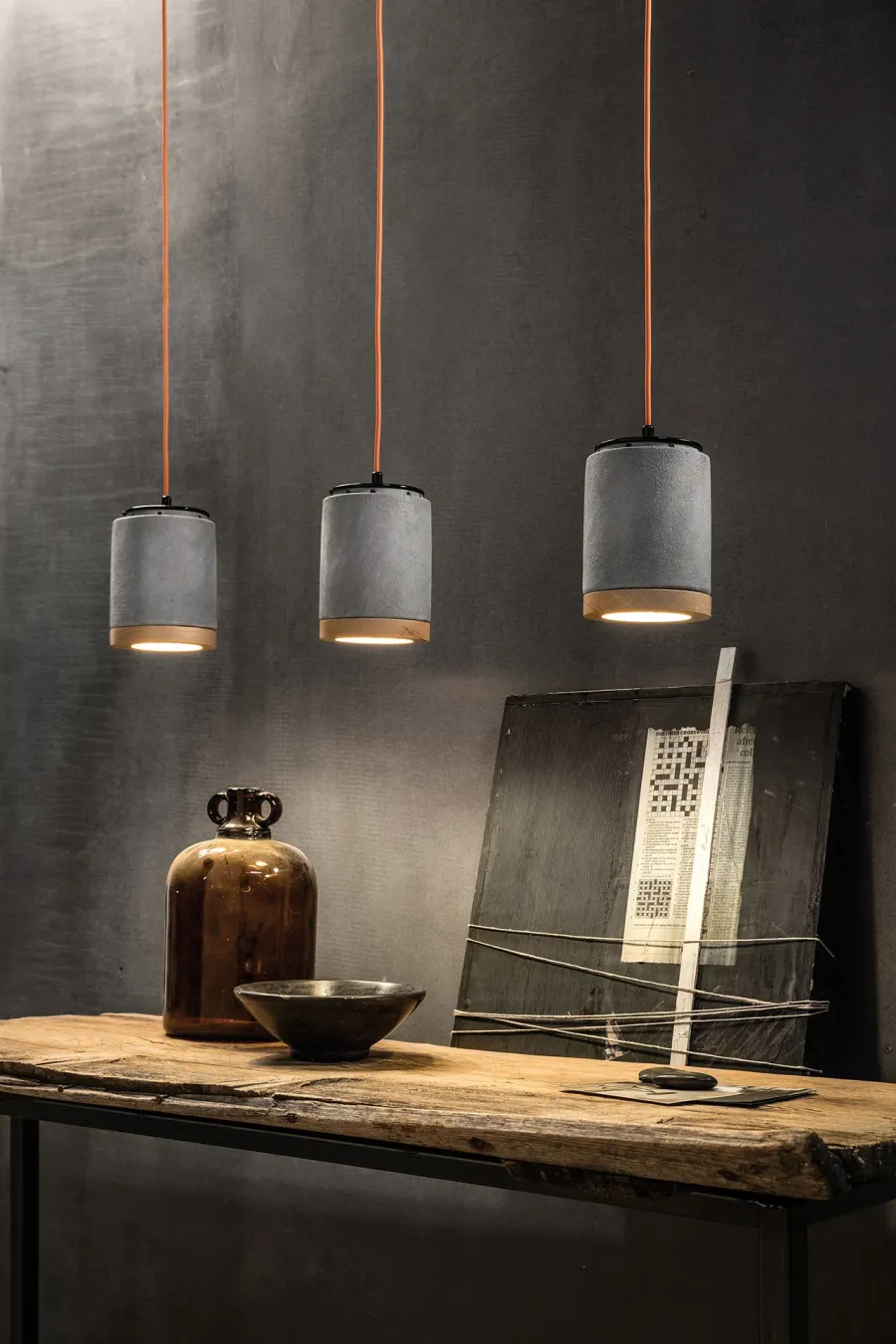 obrazek 3 Minimalistyczna lampa wisząca w stylu retro z Włoch