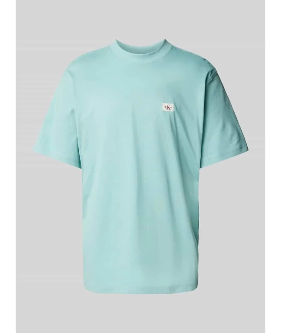 obrazek 1 T-shirt z detalem z logo