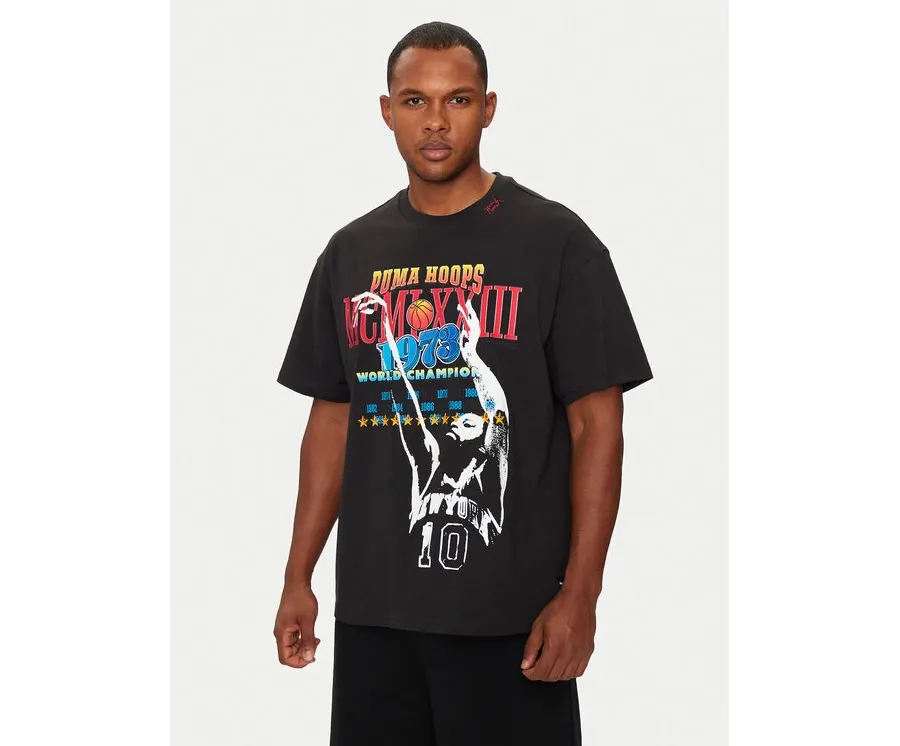 obrazek 1 Puma T-Shirt Crowd Craze 1 627214 Czarny Oversize
