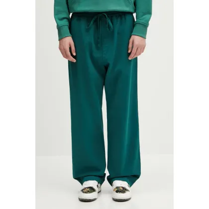 Zdjęcie Carhartt WIP spodnie Floyde Pant męskie kolor zielony proste I034816.2PBGD