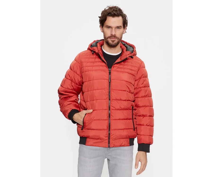 obrazek 1 Pepe Jeans Kurtka przejściowa James PM402598 Pomarańczowy Regular Fit