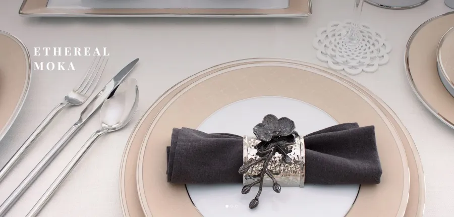 obrazek 2 Porcelanowa misa 10 cm Ethereal Moka