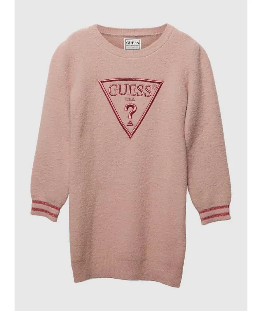 obrazek 1 Sukienka z dzianiny dresowej z wyhaftowanym logo