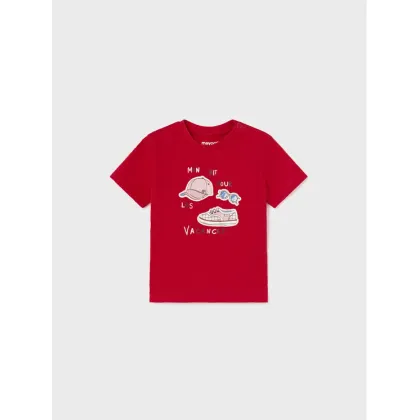 Zdjęcie Mayoral T-Shirt 1025 Czerwony Regular Fit