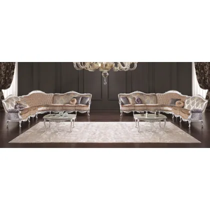 Zdjęcie Duża rogowa prawostronna sofa do wyjątkowego salonu - Morello Gianpaolo