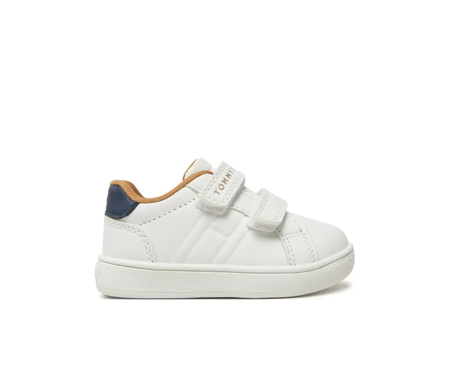 obrazek 1 Tommy Hilfiger Sneakersy Low Cut Velcro Sneaker T1X9-33835-1355 M Biały