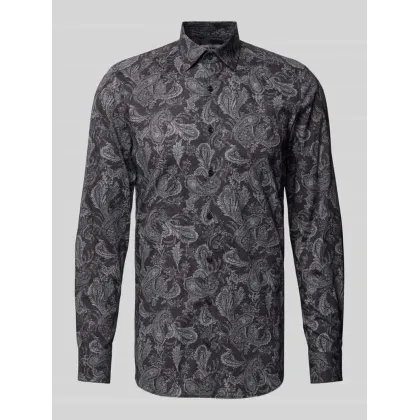 Zdjęcie Koszula biznesowa o kroju slim fit ze wzorem paisley