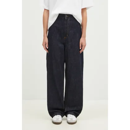 Zdjęcie Carhartt WIP jeansy Brandon Single Knee Pant damskie high waist I034225.0102