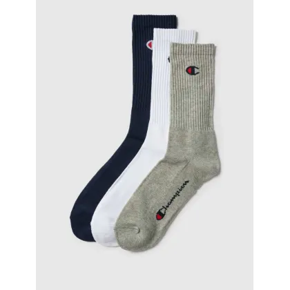 Zdjęcie Skarpety z detalem z logo, w zestawie 3 szt., model „Crew Socks”