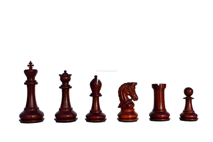 obrazek 11 Stylowy zestaw szachowy ukazujący drobiazgowe detale wykonania ręcznego - The Chess Empire