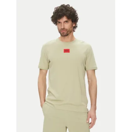 Zdjęcie HUGO T-Shirt Diragolino212 50447978 Zielony Regular Fit