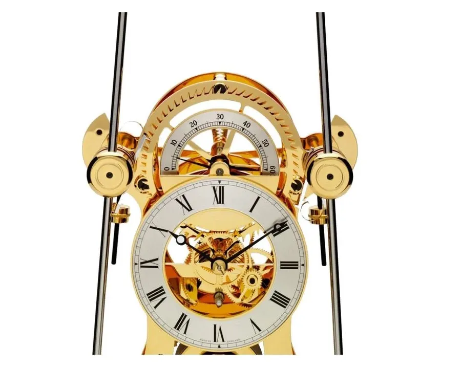 obrazek 6 Klasyczny zegar dekoracyjny Navigator Gold Plated na biurko