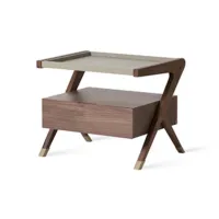 Picture Elegant Italian bedside table