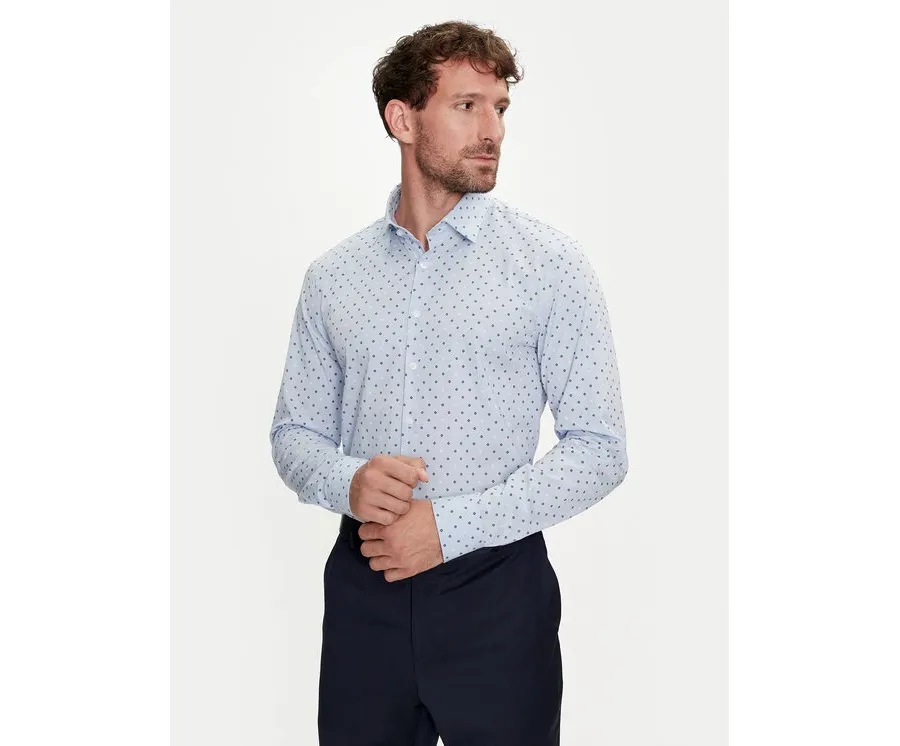 obrazek 1 Calvin Klein Koszula K10K113168 Niebieski Slim Fit