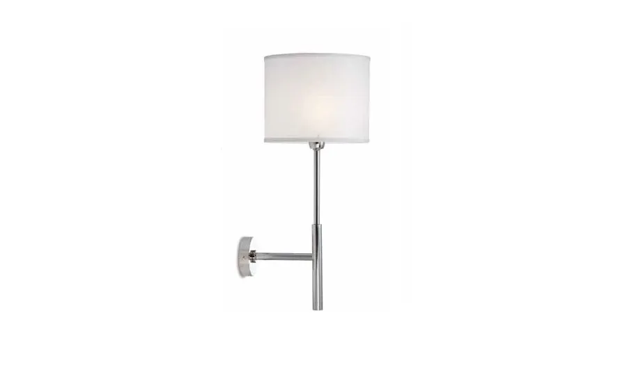 obrazek 1 Elegancka przyciągająca wzrok lampa na ścianę z pięknym abażurem