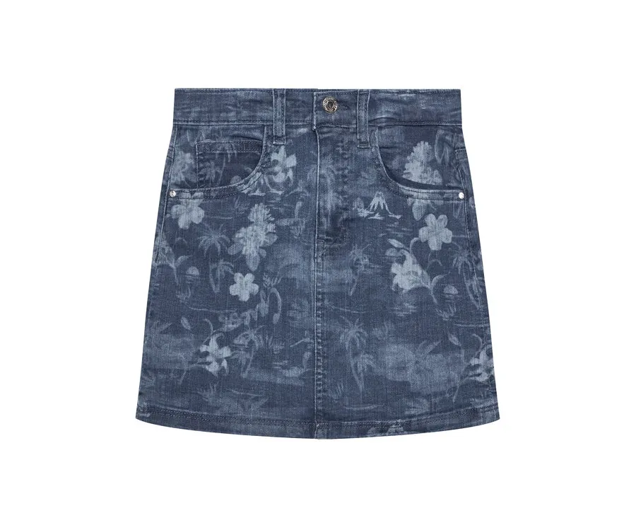 obrazek 1 Guess Spódnica jeansowa J5GD06 D52V0 Granatowy Regular Fit