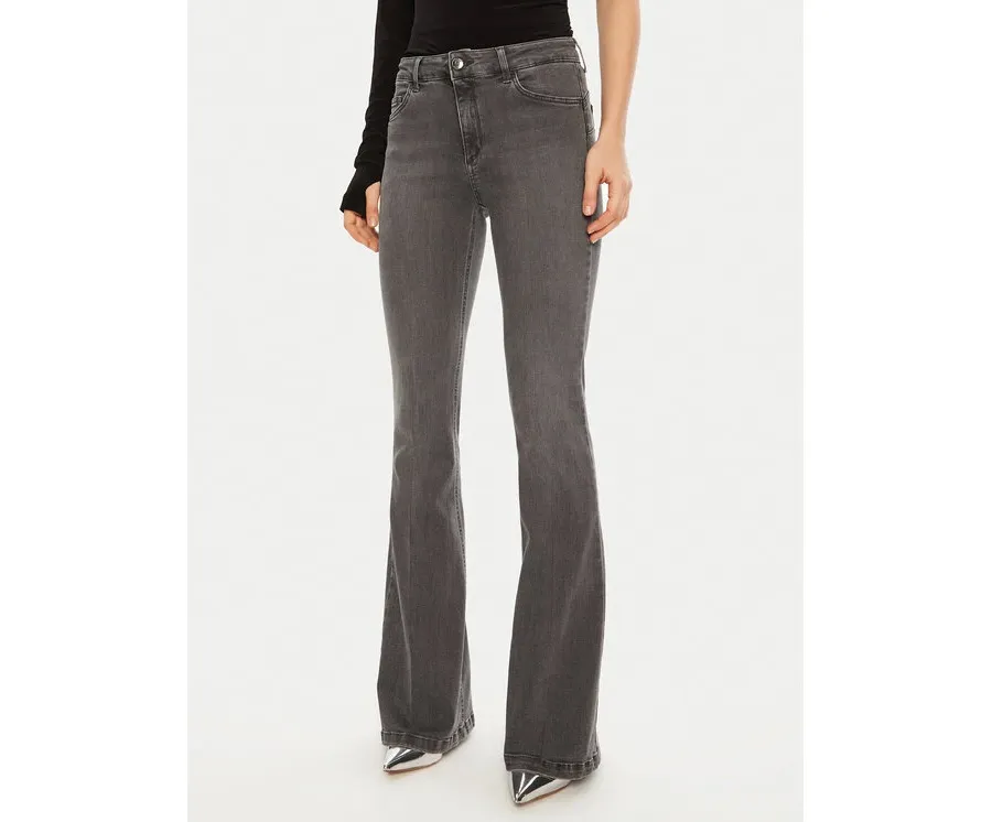 obrazek 1 Liu Jo Jeansy UF4058 DS015 Szary Regular Fit