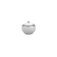Picture Elegant sugar bowl from the Argentatus collection made of porcelain - Porcel