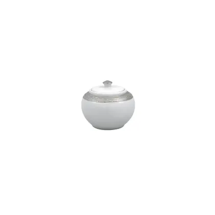 Zdjęcie Elegancka cukiernica z kolekcji Argentatus wykonana z porcelany - Porcel
