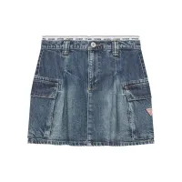 Zdjęcie Guess Spódnica jeansowa J5RD07 D45E0 Niebieski Regular Fit