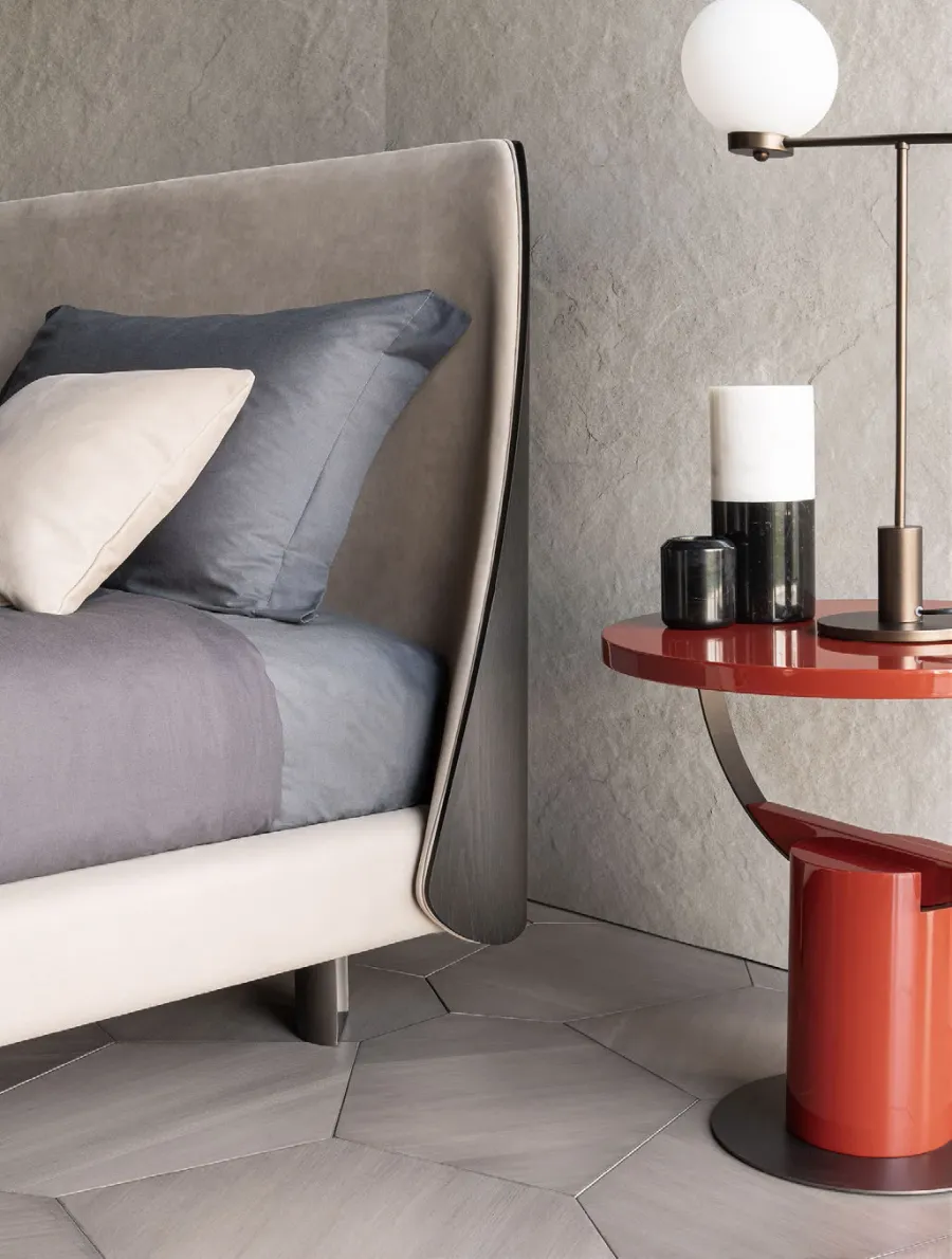 obrazek 3 Eleganckie łóżko do pięknej sypialni w stylu minimalistycznym