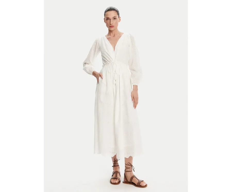 obrazek 1 Pepe Jeans Sukienka letnia Deepty PL953693 Biały Regular Fit