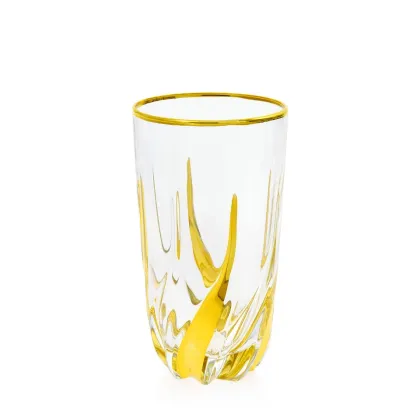 Zdjęcie Stylowy komplet 6 szklanek do drinków wykonanych we Włoszech (470 ml)