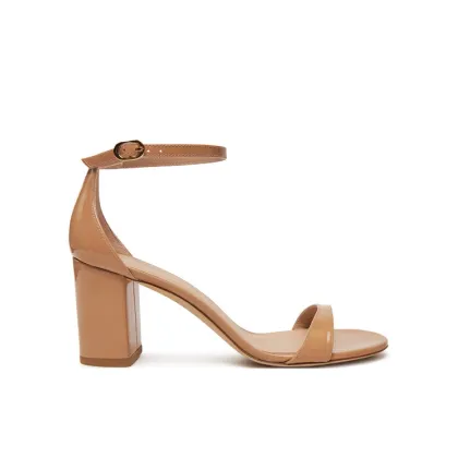 Zdjęcie Stuart Weitzman Sandały Nudist Block 75 SJ983 Beżowy
