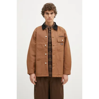 Zdjęcie Wacko Maria kurtka Dickies męska kolor brązowy przejściowa 24FW-WMO-DC01